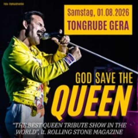 God save the Queen - GERA - 01.08.2026 20:00