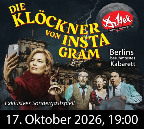 Die Kl�ckner von Instagram - Bad Freienwalde - 17.10.2026 19:00