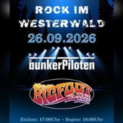 Rock im Westerwald - DREISBACH - 26.09.2026 18:00