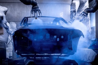 Blick hinter die Kulissen - der Lackierung