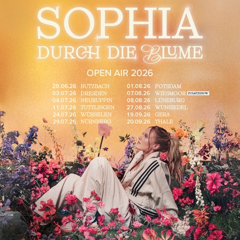 SOPHIA - Open Air 2026 - Wiesmoor - 07.08.2026 19:00