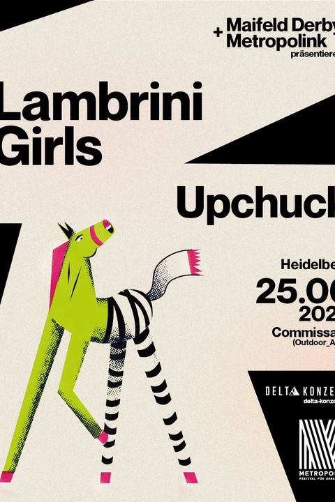 Lambrini Girls + Upchuck - Heidelberg - 25.06.2026 19:00