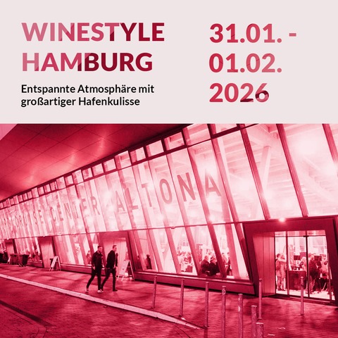 WineStyle Hamburg - Zeitfenster 12:00 - 19:00 Uhr - Hamburg - 31.01.2026 12:00