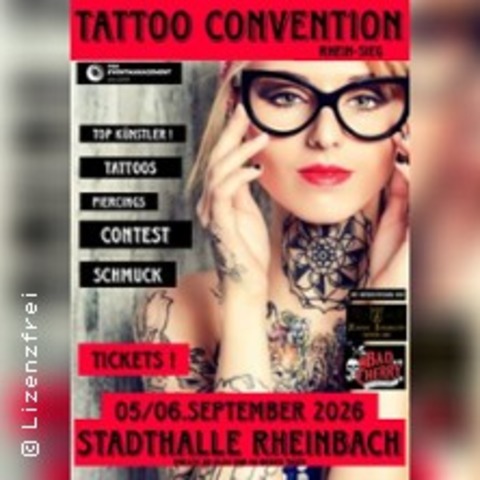 Tattoo Convention - RHEINBACH - 05.09.2026 10:00