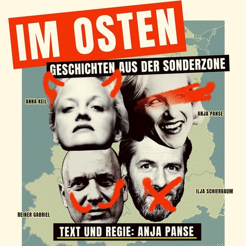 Im Osten - Geschichten aus der Sonderzone - TRIPLE A THEATER - Anna Keil, Anja Panse, Ilja Schierbaum und Reiner Gabriel - Potsdam - 11.07.2026 19:30