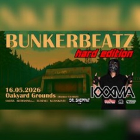 Bunkerbeatz #Hard.Edition - WILHELMSBURG - 16.05.2026 20:00