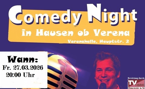 Comedy Night in Hausen ob Verena - Hausen ob Verena - 27.03.2026 20:00