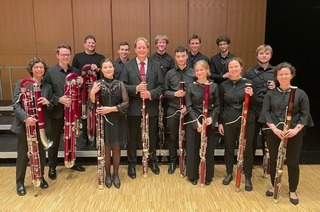 Prof. Henrik Rabien und Fagottklasse