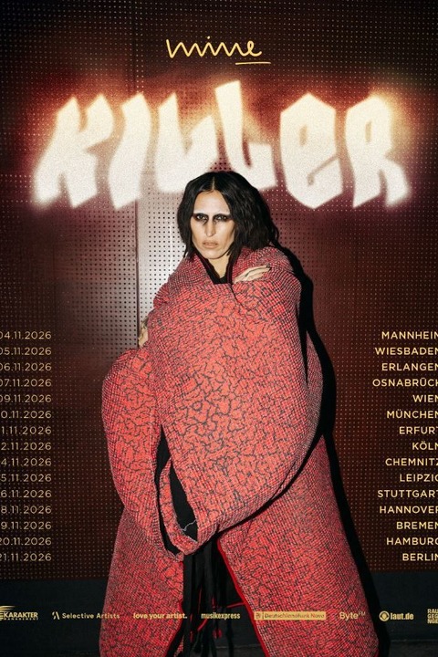 MINE - „KILLER Tour 2026“ - Erlangen - 06.11.2026 20:00