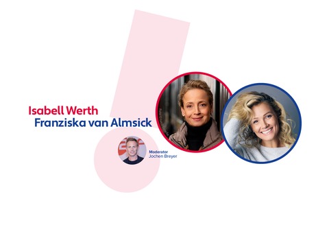 Heldinnen des Sports - Isabell Werth und Franziska van Almsick im Dialog - M�nchengladbach - 14.04.2026 20:00
