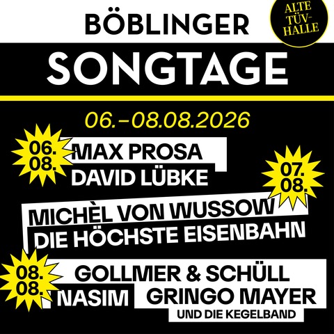 Gringo Mayer & die Kegelband, Nasim, Gollmer & Sch�ll - B�blingen - 08.08.2026 18:30