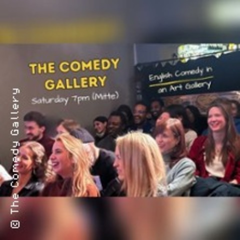Comedy in an Art Gallery - Saturday 7pm - BERLIN - 21.03.2026 18:30