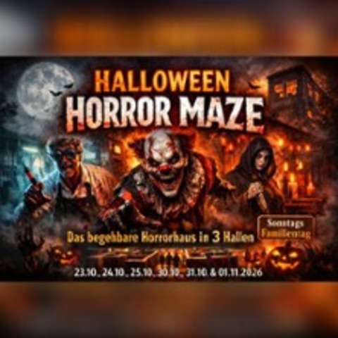 Halloween Horror Maze - �BACH-PALENBERG - 01.11.2026 15:00