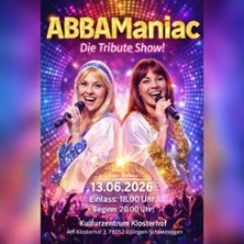 ABBA Maniac - Villingen-Schwenningen - 13.06.2026 20:00