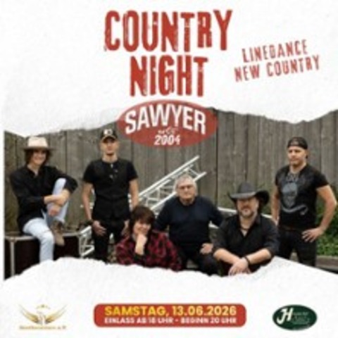 Country Night mit Sawyer - HALLBERGMOOS - 13.06.2026 18:00