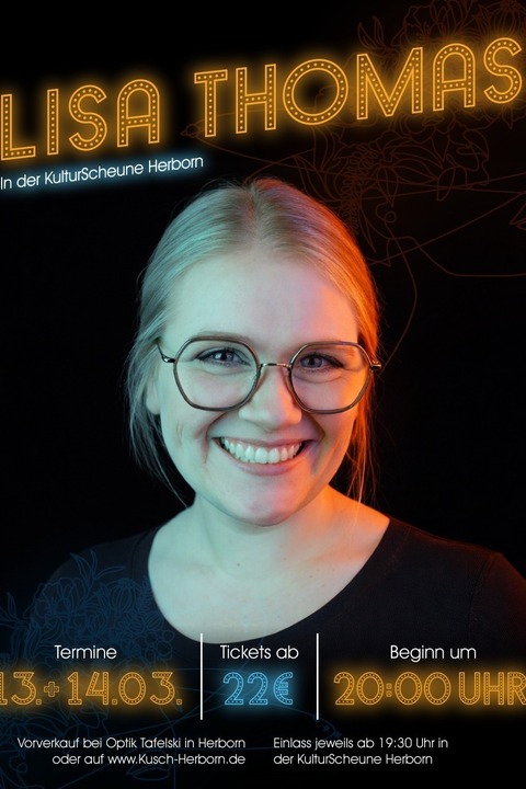 Lisa Thomas live in der KulturScheune Herborn - Herborn - 14.03.2026 20:00