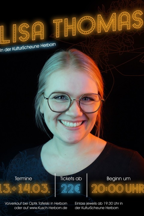 Lisa Thomas live in der KulturScheune Herborn - Herborn - 13.03.2026 20:00