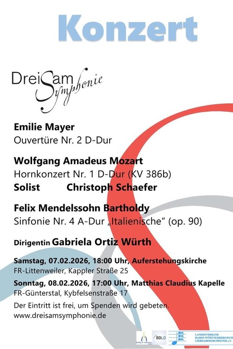 Dreisam-Symphonie - Freiburg - 08.02.2026 17:00