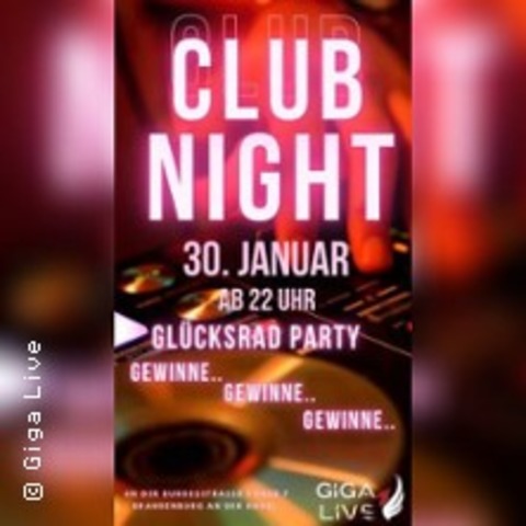 Club Night - BRANDENBURG AN DER HAVEL - 30.01.2026 22:00