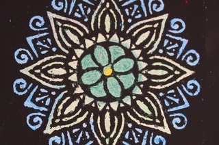 Creative Night - Motiv: Sgraffito Mandala