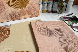 Creative Night - Motiv: Struktur, Paste, Abstrakt