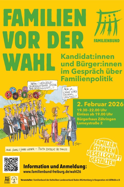 Wahlzeit: Familienbund Freiburg - Freiburg - 02.02.2026 19:30