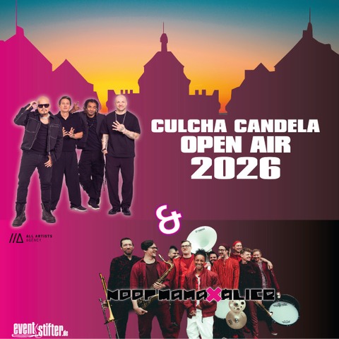 Culcha Candela - MONSTA Open Air 2026 - Ludwigsburg - 25.07.2026 19:00