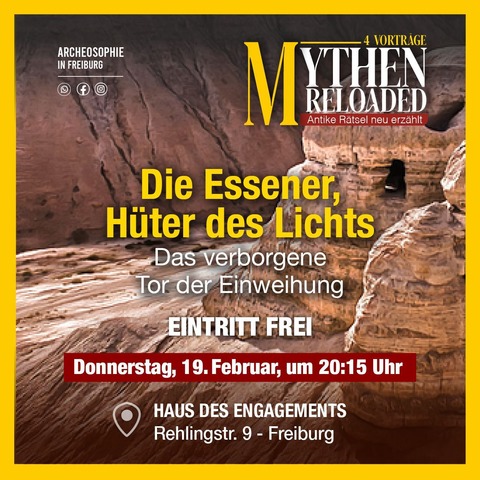 Die Essener, H�ter des Lichts - Das verborgene Tor der Einweihung - Freiburg - 19.02.2026 20:15