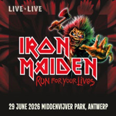 Live is Live 2026 - Iron Maiden - ANTWERPEN - 29.06.2026 00:00