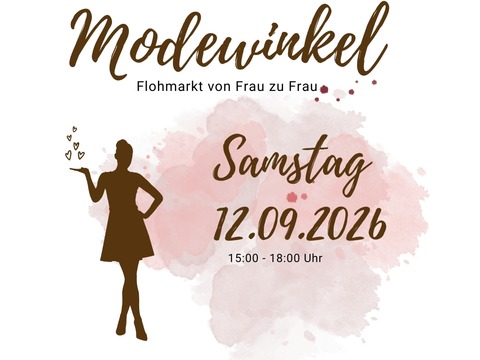 Modewinkel - Frauenflohmarkt von Frau zu Frau - Gifhorn - 12.09.2026 15:00
