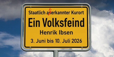 Ein Volksfeind - Schauspiel von Henrik Ibsen | Premiere mit Empfang - K�nzelsau - 03.06.2026 18:00