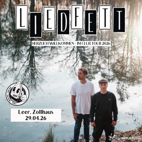 LIEDFETT - Herzlich Willkommen im Club 2026 Tour - Leer - 29.04.2026 20:00