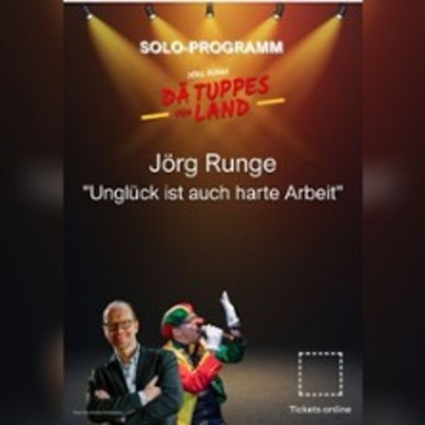 J�rg Runge - D� Tuppes vum Land - RADEVORMWALD - 23.09.2026 19:30