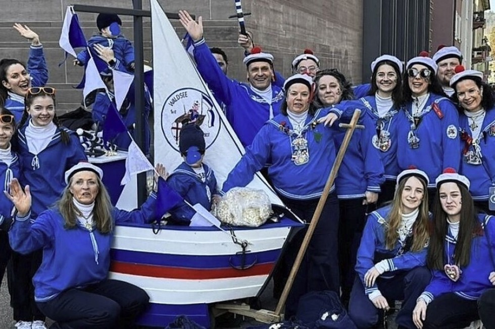 Die Ausstellung „Die Matrosen vom N�gelesee – 125 Jahre Waldseematrosen", ist in der Meckelhalle im Sparkassen-Finanzzentrum zu sehen - Badische Zeitung TICKET