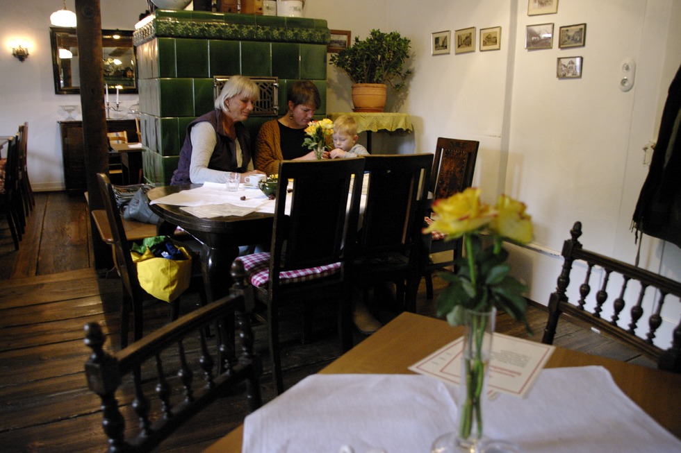 Caf�-St�ble der Hausb�ckerei Kotz - M�llheim im Markgr�flerland