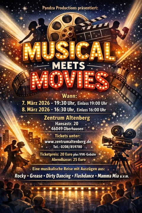 Musical Meets Movies - Neue Show - - Oberhausen - 08.03.2026 16:30