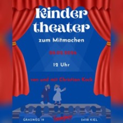 Kindertheater zum Mitmachen - Kiel - 22.02.2026 12:00