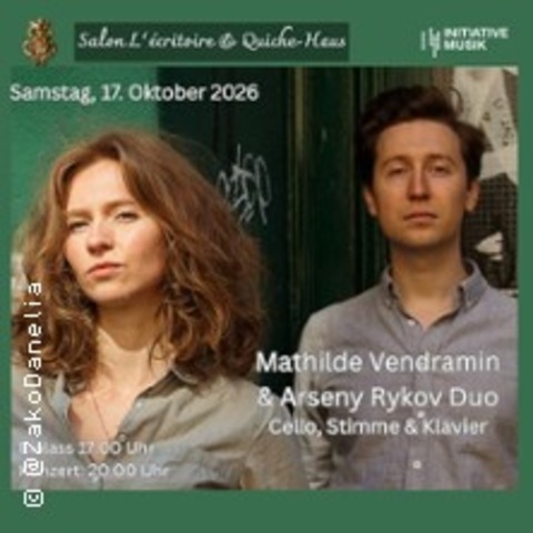 Mathilde Vendramin und Arseny Rykov Duo - BERLIN - 17.10.2026 20:00