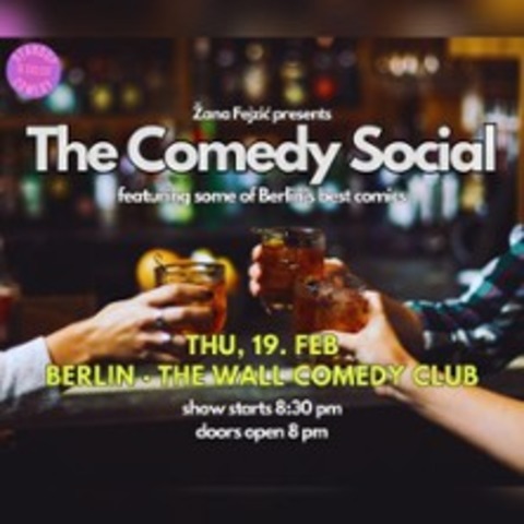 The Comedy Social mit Zana Fejzic - BERLIN - 19.02.2026 20:30