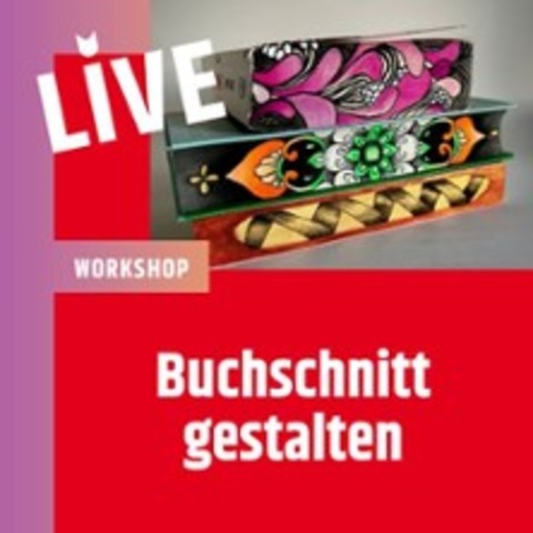 Buchschnitt dekorieren - BERLIN - 12.03.2026 18:30