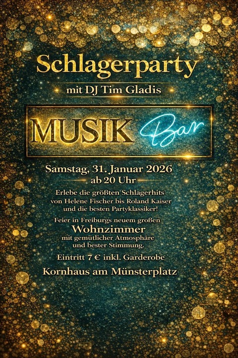 Schlagerparty - Freiburg - 31.01.2026 20:00