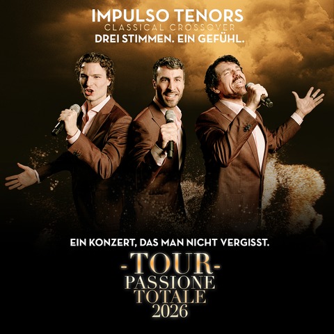 Open Air im Schlosshof: Impulso Tenors - PASSIONE TOTALE - Friedberg - 26.06.2026 20:00