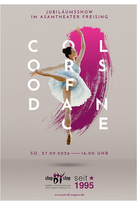 Colors of Dance - Step by Step Jubil�umsshow - Freising - 27.09.2026 16:00