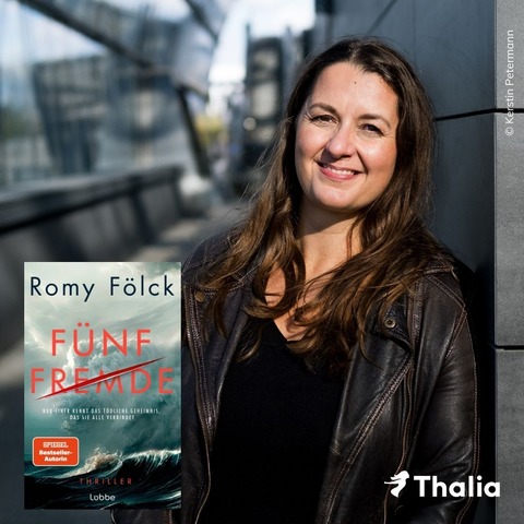 Thriller-Lesung mit Romy F�lck zu ,,F�nf Fremde„ - D�sseldorf - 29.05.2026 20:15