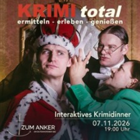 Krimi Total Dinner - WETZLAR - 07.11.2026 19:00