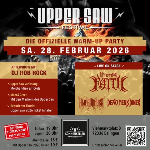 My Dying Faith, Dead Mens Diner, Kliffh�nger - Balingen - 28.02.2026 20:00