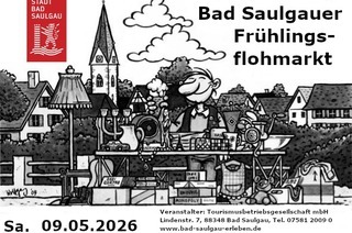 Gro�er Bad Saulgauer Fr�hlingsflohmarkt Samstag 09.05.2026