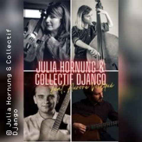 Gypsy Swing im Mugs - mit Julia Hornung & Collectif Django - SCHWABM�NCHEN - 01.10.2026 20:00