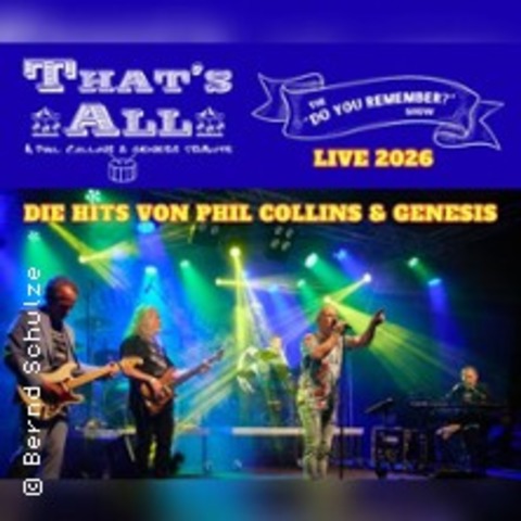 That's All - Live im Hamtorkrug! - NEUSS - 12.09.2026 20:30