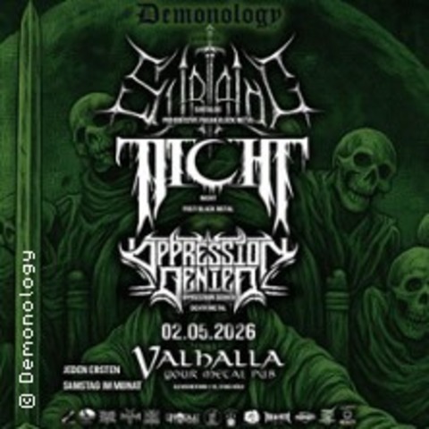 Surtalog + Nicht + Oppression Denied - K�LN - 02.05.2026 18:00